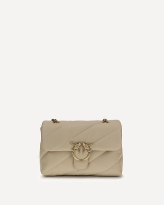 Pinko Love Classic leather Shoulder Bag Female UNI