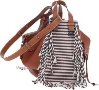 Loewe Pre-owned Hand Bag - Dames - Vintage Handtas - Bruin - ONE Size - Leer - Vintage