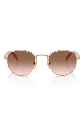 Prada 49mm Gradient Phantos Sunglasses in Brown Grad at Nordstrom