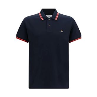 Vivienne Westwood Polo Classica - - Tops - Uomo - Blu - L