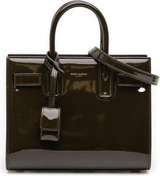 Saint Laurent Pre-owned Saint Laurent Nano Patent Sac de Jour Satchel Ladies FLY398711.1024