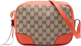 Gucci Pre-owned Cross Body Bags, female, Beige, Size: ONE SIZE Pre-owned The Bree Cross Body Bag