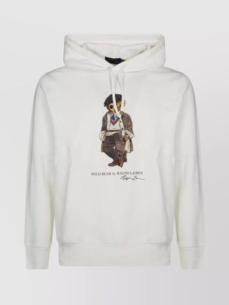 Polo Ralph Lauren hooded graphic print sweater