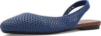 Rothy's The Almond Slingback Womens Slip-on Dress Shoes Deep Sea Mesh : 10.5 M, Synthetic