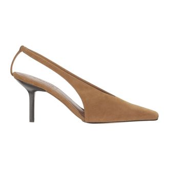 ARMARIUM Evelina Suede Slingback - Dames - Pumps - Bruin - 41 EU - Leer - Schoenen