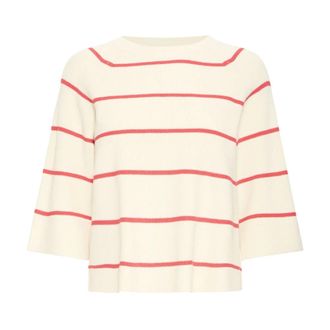 Ichi IHBoston Pullover - - Sweatshirts & Hoodies - Donna - Beige - XS