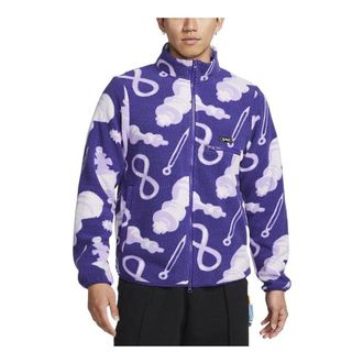 Nike LeBron Fleece jacket Purple DQ6127-547