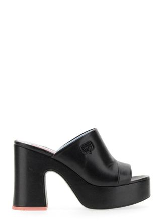 Chiara Ferragni Platform Sandal With Block Heel