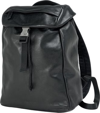 Prada Black Leather Backpack (Pre-Owned)