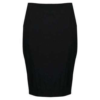 Saint Laurent Rokken, Dames, Zwart, M, Cassandre Pencil Skirt