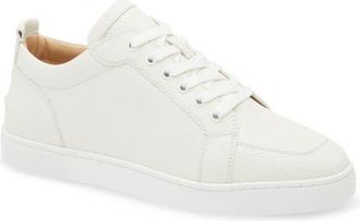 Christian Louboutin Rantulow Sneaker in Latte at Nordstrom, Size 13Us
