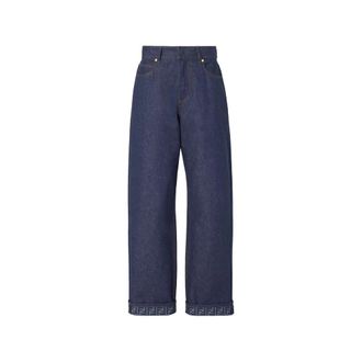 Fendi Five-pockets Denim Jeans