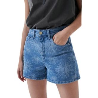 Salsa Dames, Korte broeken, Blauw, Maat: W31 Denim