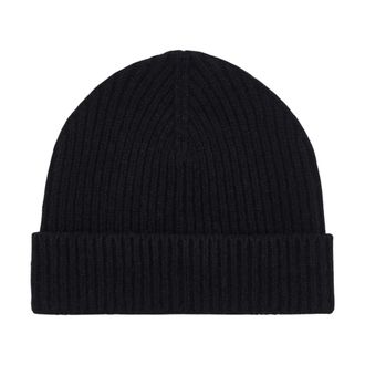 Wakakuu Icons Accessoires, Dames, Zwart, ONE Size, Wol, Beanie Cashmere