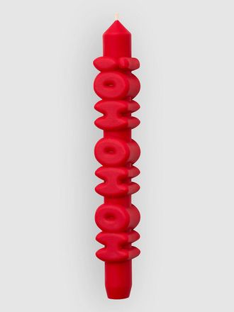 Candle Hand 3D Taper Kaars rood