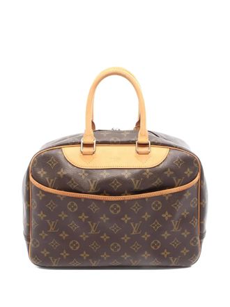 Louis Vuitton Borsa a mano Deauville con monogramma 1996 - Marrone
