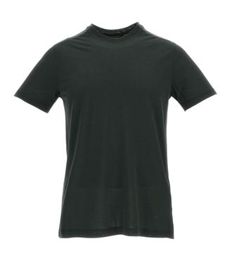 Zanone Multicolor Solid Crew Neck T-Shirt