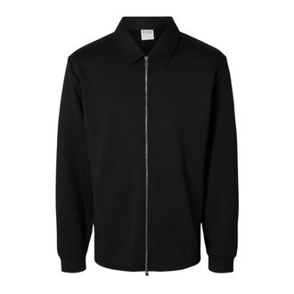 Selected Sweatshirts & Hoodies - Heren - Sweatshirts & Hoodies - Zwart - Maat: S Zijde