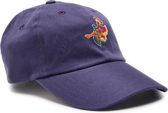 Drake's Drakes Embroidered Cotton-twill cap - Navy - One Size