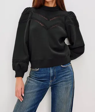 Rails Isles Pullover In Black