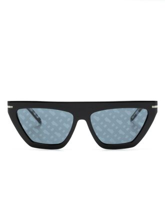 BOSS 1609/S geometric-frame sunglasses - women - Acetate - One Size - Black