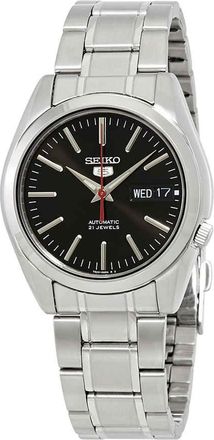 Seiko Series 5 Automatic Black Dial Mens Watch SNKL45