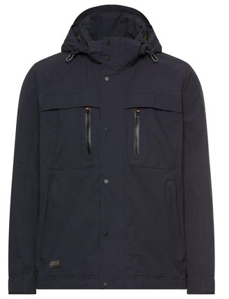 Camel Active parka jas Camel active navy met capuchon