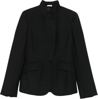Alexander McQueen Zwarte Jas voor Mannen - Dames - Blazers - Zwart - S - Jassen
