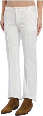 Dondup Yasmin Bootcut Jeans - Dames - Bootcut Jeans - Wit - W26 - Katoen - Jeans
