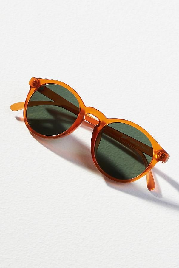 Coach Red/Orange Sunglasses with Bold Design Coach HC8435U CBY82 M (54 - 19) with Brown lenses and Orange  main image 3