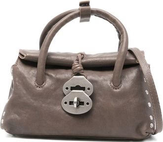Zanellato Grey Dotta Centauro Small Satchel