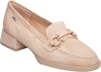 Callaghan Mocassino in camoscio con fibbia a sella - - Shoes - Donna - Rosa - 38 EU
