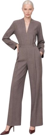 Kocca Dames, Jumpsuits & Playsuits, Beige, Maat: S Tweed