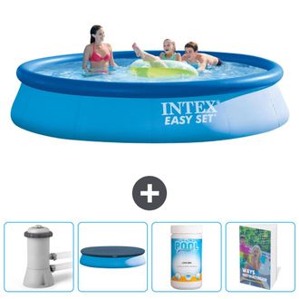 Intex Piscina Easy Set Redonda - 396x84 Cm - 5-piezas Scb116