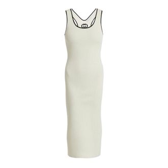 Gucci Ribbed knit midi dress Woman M