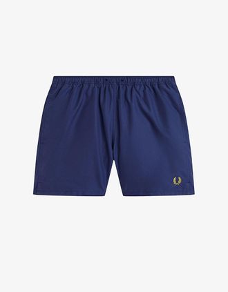 Fred Perry Mens Fred Perry Swimshorts - Blue - Size: 37/36/32