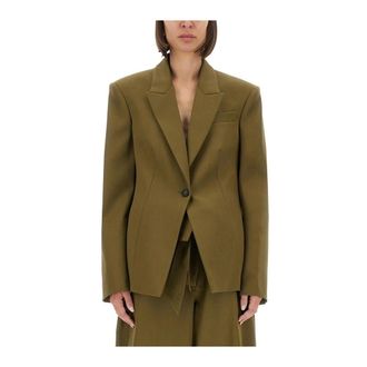 The Attico Dames, Jassen, Groen, Maat: XS