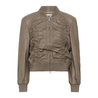 Karen by Simonsen Bomber Jackets, female, Brown, Size: XS Bomber Jacket