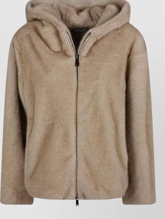 Parosh faux fur coat
