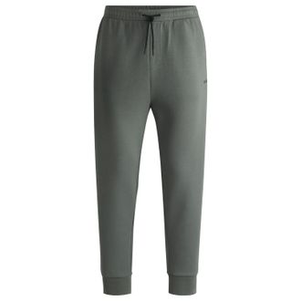 HUGO BOSS Mens Hadiko Tracksuit Bottoms in Grey Cotton - Size X-Large