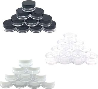 OEM Envases Cosm&eacute;ticos Recargables, Dise&ntilde;o Transparente, 20 G, Tapa Mixta