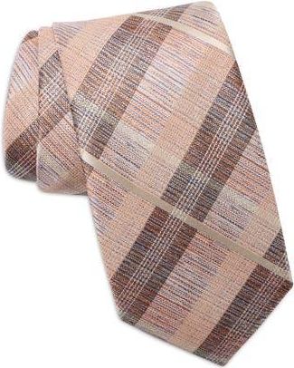 Nordstrom Rack Crawford Plaid Tie in Orange at Nordstrom Rack
