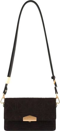 Pourchet Tassen, Dames, Bruin, ONE Size, Leer, Small Shoulder Bag