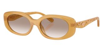 Coach Womens 54 mm Milky Blush Sunglasses