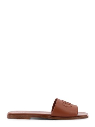 Chloé Leather Chloé Soleil Sandals-Donna