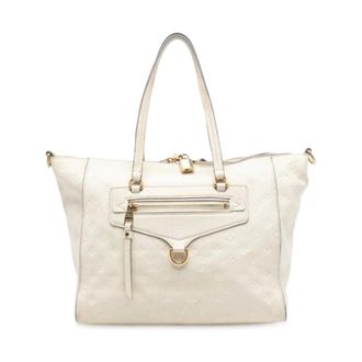 Louis Vuitton Pre-owned Tote Bags, female, Beige, Size: ONE SIZE Pre-owned Leather Tote Bag