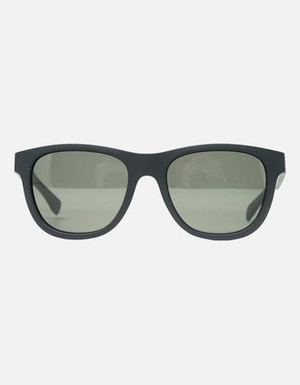 Lacoste Mens Lacoste Grey Lens Matte Black Sunglasses - Size: ONE size