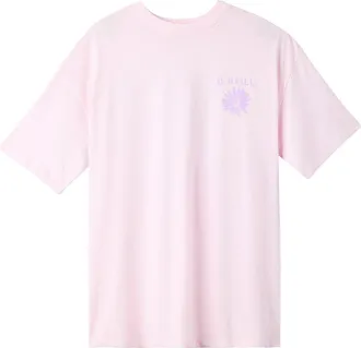 O'Neill Heritage Daisy Graphic Oversized T-Shirt in Pink at Nordstrom, Size Xx-Large