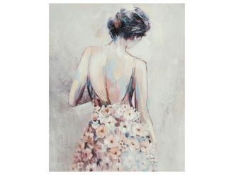 Schubiger M&ouml;bel Bild Sch&ouml;ner R&uuml;cken mit Blumen