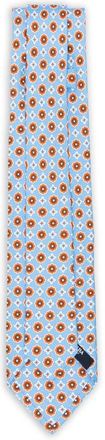 Barba Silk Floral Necktie - Blue